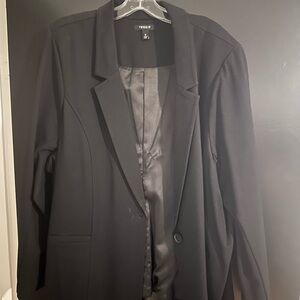 Torrid Classic Black Suit Jacket